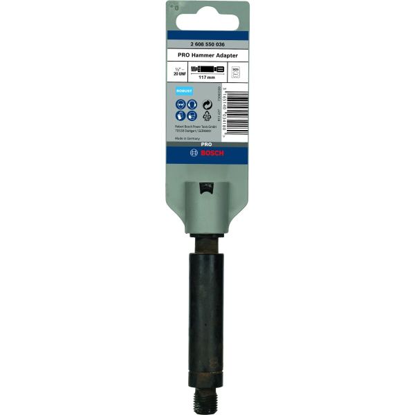 Патрон-адаптер для перфоратора Bosch PRO SDS-Max на хвостовик 1/2"-20 UNF (2608550036)