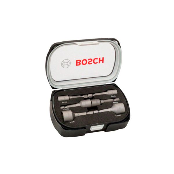 Набір BOSCH 6 торцевих ключів Extra Hard магніт 6/7/8/10/12/13 мм х 50 мм (2608551079)