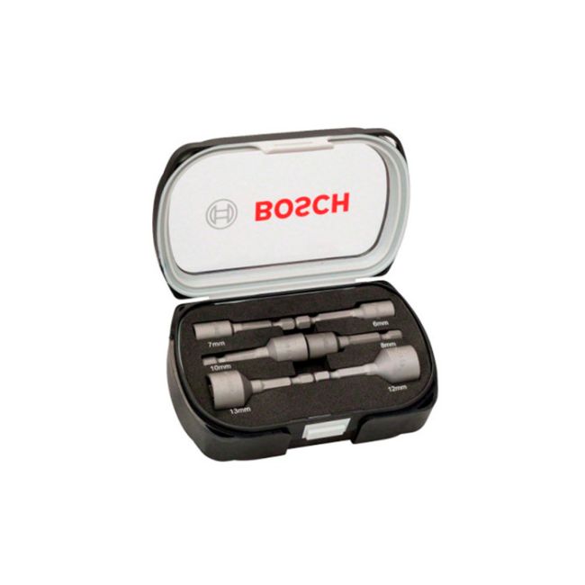 Набір BOSCH 6 торцевих ключів Extra Hard магніт 6/7/8/10/12/13 мм х 50 мм (2608551079)