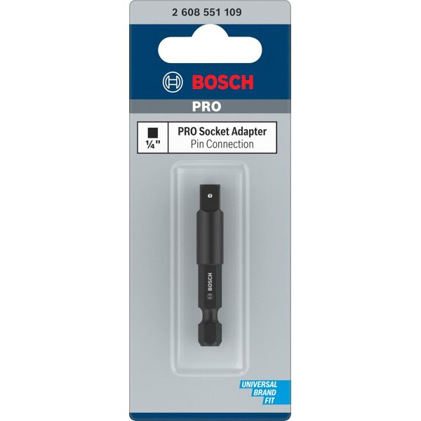 Перехідник Bosch 1/4" HEX" (2608551109)