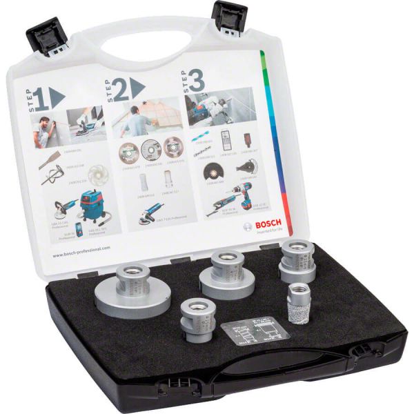 Набір алмазних коронок Bosch Dry Speed, 5 шт (2608576669)