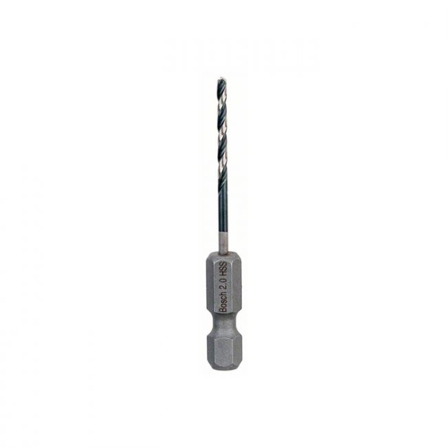 Сверло по металлу спиральное с шестигранным хвостовиком Bosch Impact Control 2x60 мм (2608577045)
