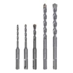 Набір бурів Bosch SDS-Plus-1 5/6,5/8/10/12x160 мм (2608579121)