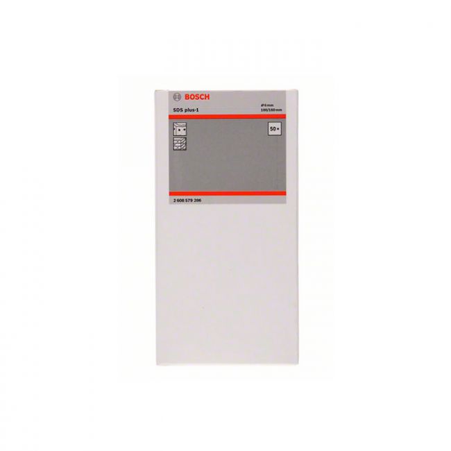 Бур Bosch SDS-Plus-1 6x160мм (50шт) (2608579286)