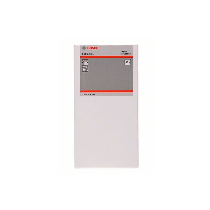Бур Bosch SDS-Plus-1 8x160мм (50шт) (2608579288)