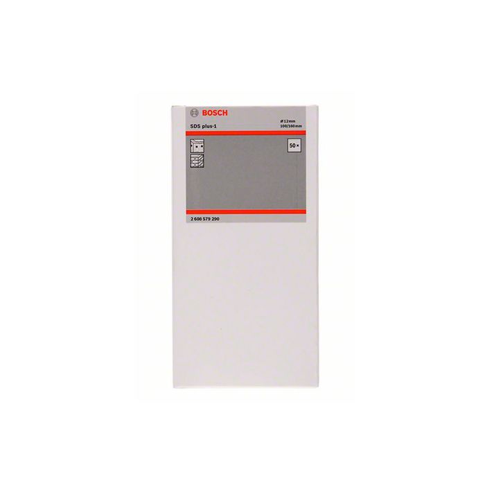Бур Bosch SDS-Plus-1 12x160мм (50шт) (2608579290)
