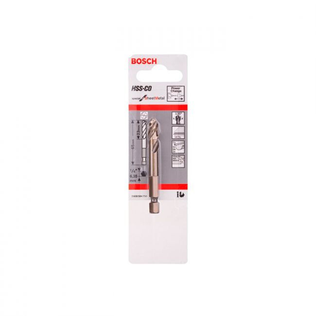 Центрирующее сверло Bosch HSS-CO Sheet Metal (2608584750)