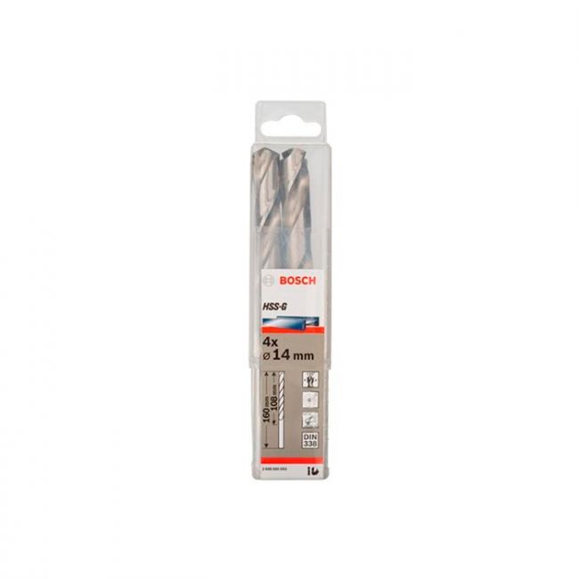 Сверло по металлу Bosch HSS-G, 15x167 мм (4 шт.) (2608585594)