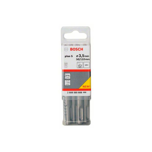 Бур Bosch SDS-plus-5 3.5x50x110 мм (10 шт) (2608585608)