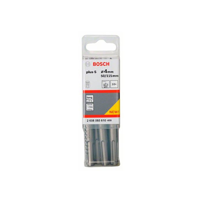 Бур Bosch SDS-plus-5 4x50x115 мм (10 шт) (2608585610)