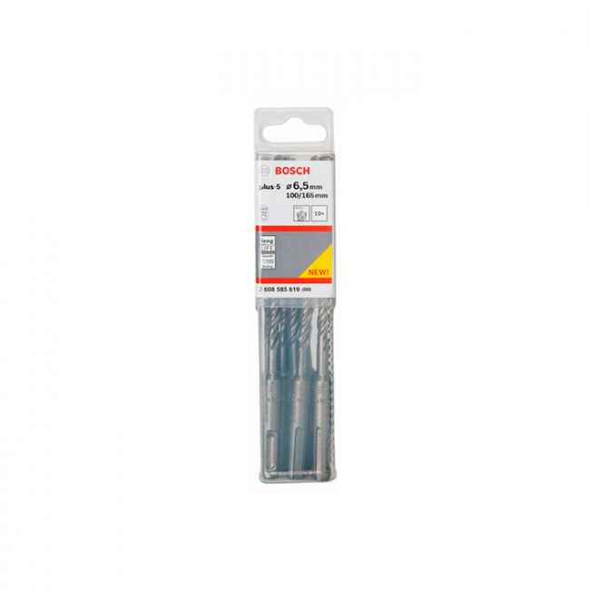 Бур Bosch SDS-plus-5 6.5x100x165 мм (10 шт) (2608585619)