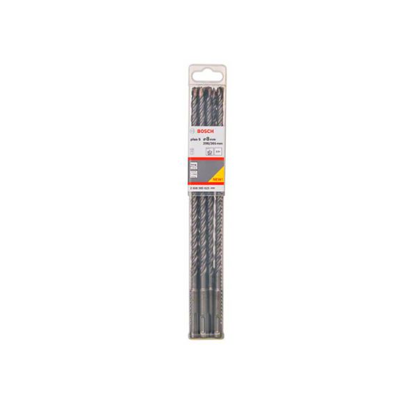 Бур Bosch SDS-Plus S4L, 8x200x265мм (10шт) (2608585625)