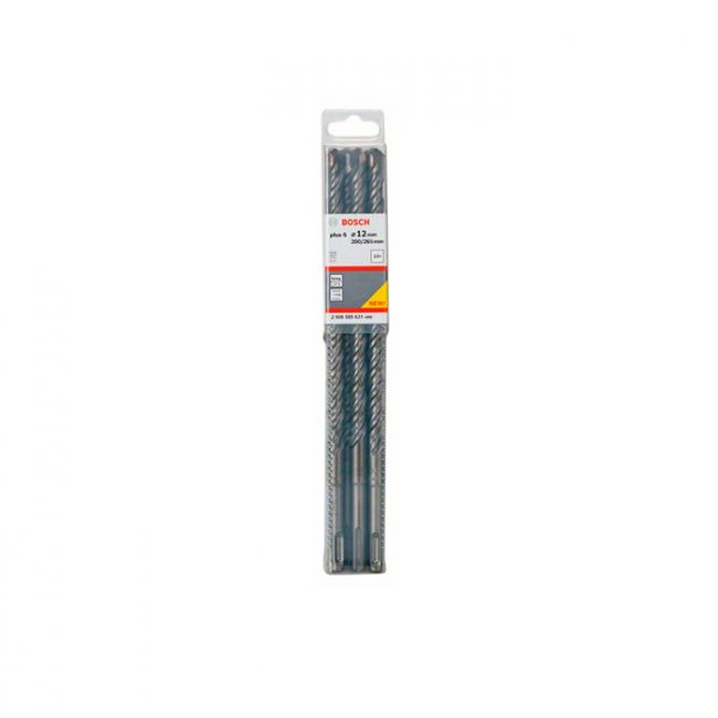 Бур Bosch SDS-Plus S4L, 12x200x265мм (10шт) (2608585631)