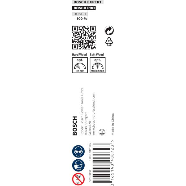 Свердло гвинтове Bosch PRO Wood, 15x95x160 мм (2608585702)