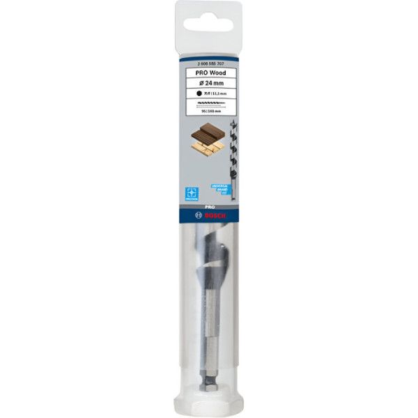 Свердло гвинтове Bosch PRO Wood, 24x95x160 мм (2608585707)