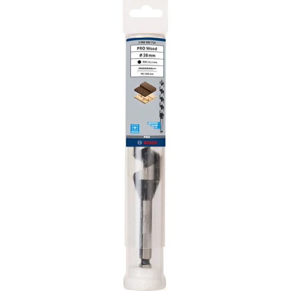 Свердло гвинтове Bosch PRO Wood, 28x95x160 мм (2608585710)