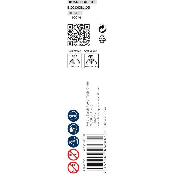 Свердло гвинтове Bosch PRO Wood, 7x385x450 мм (2608585714)
