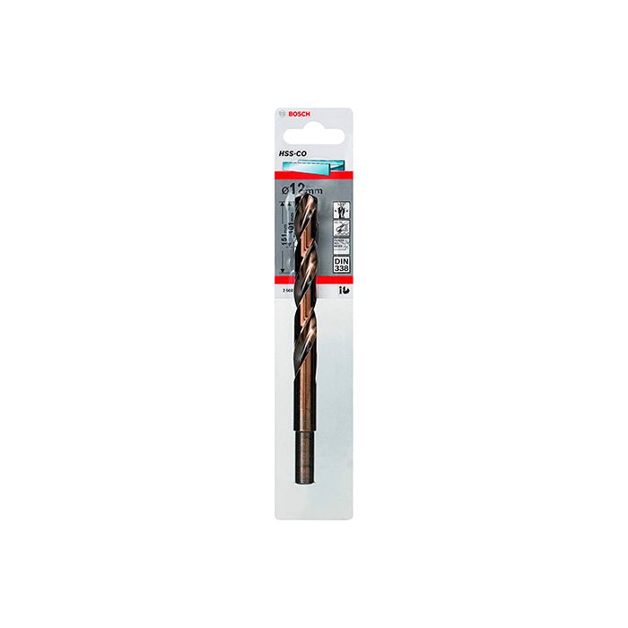 Сверло спиральное по металлу Bosch HSS-Co 12x151 мм (2608585869)