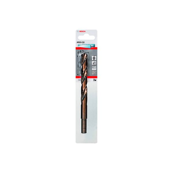 Сверло спиральное по металлу Bosch HSS-Co 12x151 мм (2608585869)