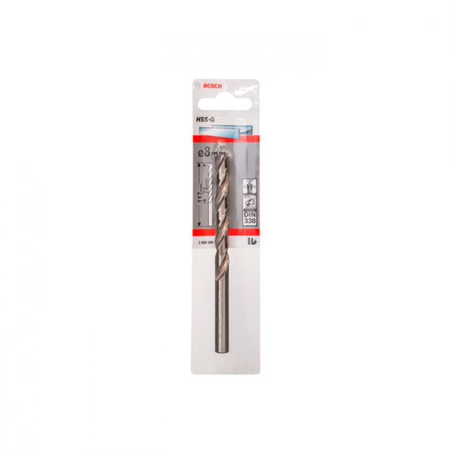 Сверло по металлу Bosch HSS-G, 8x117 мм (2608585932)