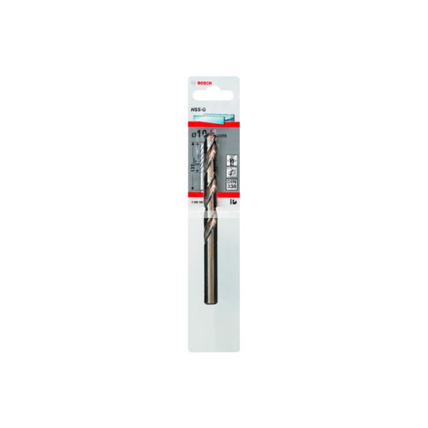 Сверло по металлу Bosch HSS-G, 10.5x133 мм (2608585937)