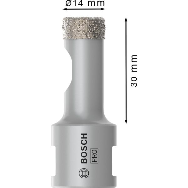 Алмазне свердло Bosch PRO Ceramic dry 14x30xM14 (2608587113)