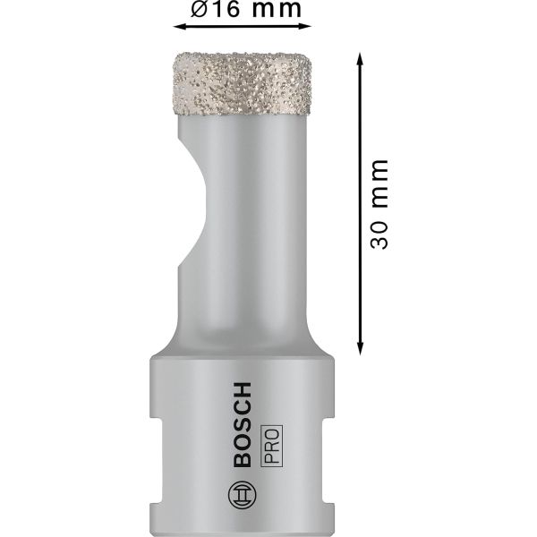 Алмазне свердло Bosch PRO Ceramic dry 16x30xM14 (2608587114)
