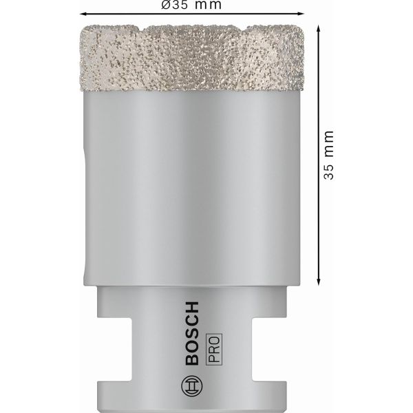 Алмазне свердло Bosch PRO Ceramic dry 35x35xM14 (2608587121)