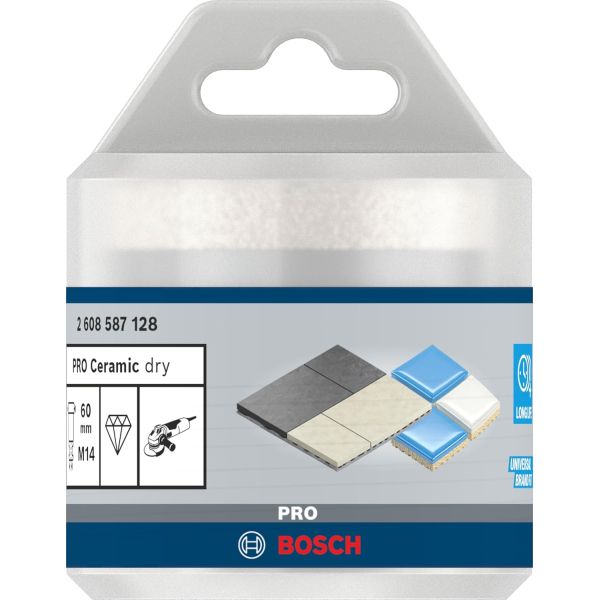 Алмазне свердло Bosch PRO Ceramic dry 60x35xM14 (2608587128)
