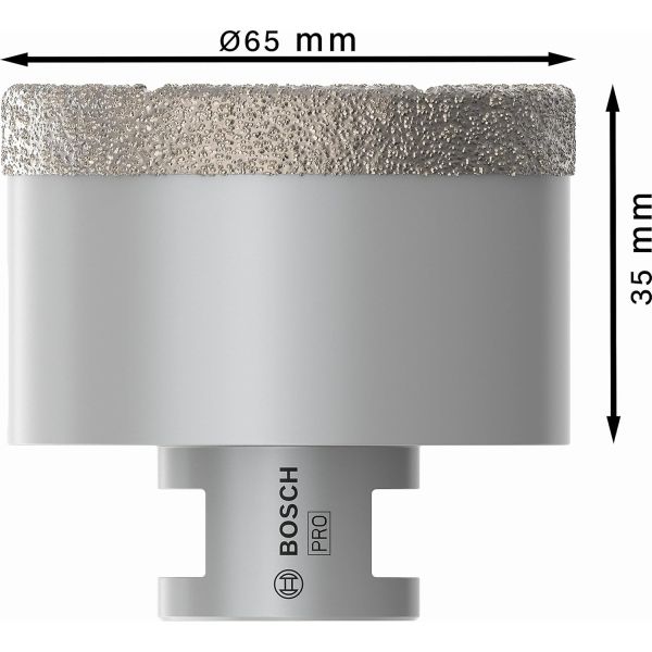 Алмазне свердло Bosch PRO Ceramic dry 65x35xM14 (2608587129)