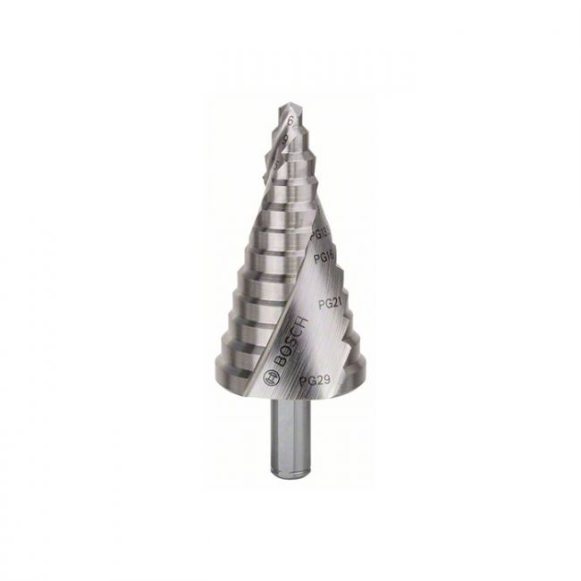 Сверло ступенчатое Bosch HSS (12 ступ.) 6-37 мм (2608587428)