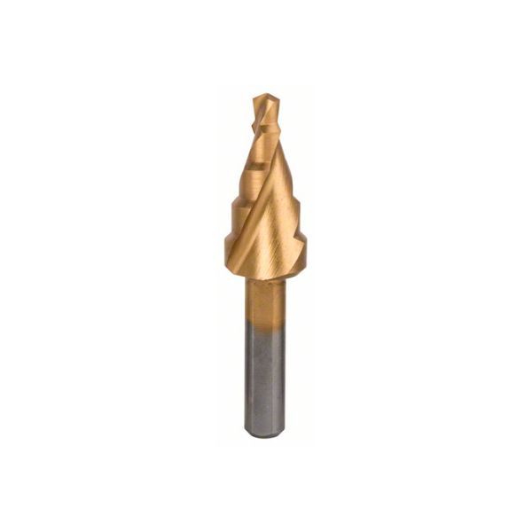 Ступенчатое сверло Bosch HSS-TiN 4-12x50 мм (5 ступ.) (2608587429)