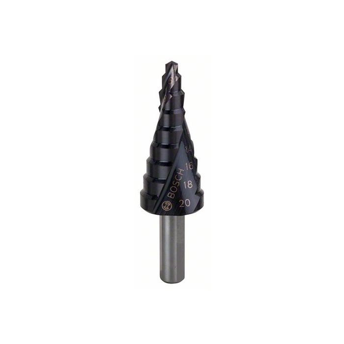 Сверло ступенчатое Bosch HSS-AlTiN (9 ступ.) 4-20 мм (2608588066)
