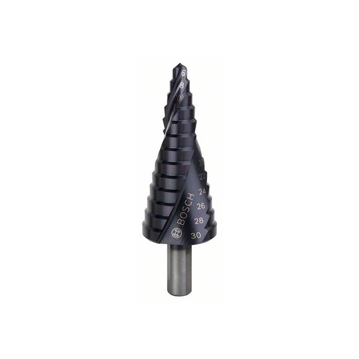 Сверло ступенчатое Bosch HSS-AlTiN (13 ступ.) 6-30 мм (2608588067)
