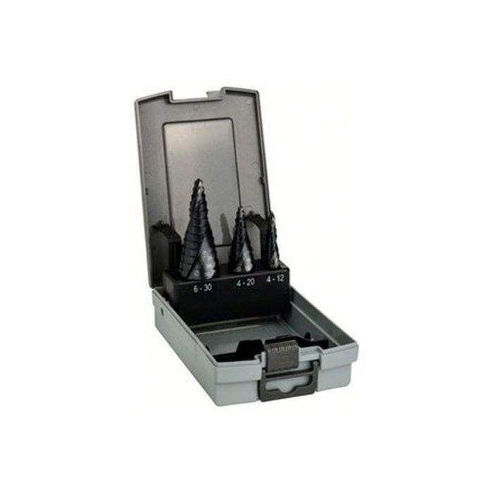Набор сверл ступенчатых Bosch HSS-AlTiN ProBox (3 шт.) (2608588069)