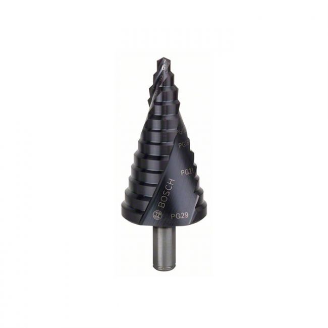 Сверло ступенчатое Bosch HSS-AlTiN (12 ступ.) 6-37 мм (2608588072)