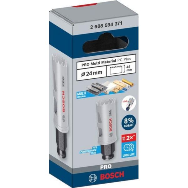 Коронка універсальна Bosch PRO Multi Material PC Plus 24 мм (2608594371)
