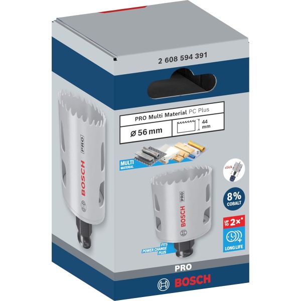 Коронка універсальна Bosch PRO Multi Material PC Plus 56 мм (2608594391)