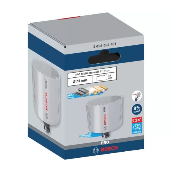 Коронка універсальна Bosch PRO Multi Material PC Plus, 73x44 мм (2608594401)