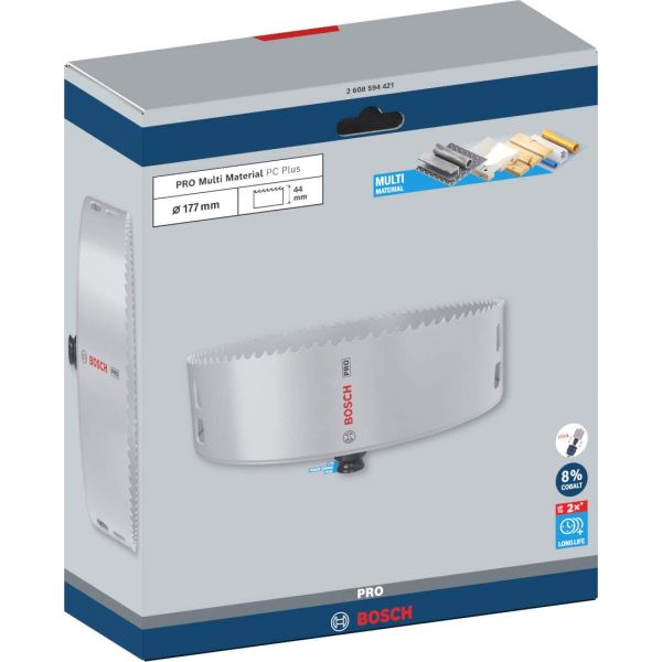 Коронка універсальна Bosch PRO Multi Material PC Plus 177 мм (2608594421)