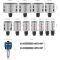 Набір коронок Bosch PRO Multi Material PC Plus, 14 шт (2608594426)