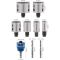 Набір коронок Bosch PRO Multi Material PC Plus, 9 шт (2608594436)