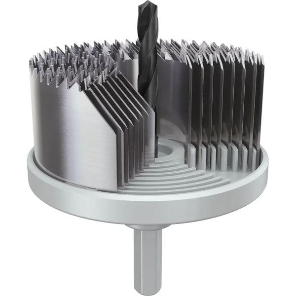 Набір пильних вінців Bosch Wood and Drywall Multiblade 25-68х28 мм, 8 шт (2608594509)