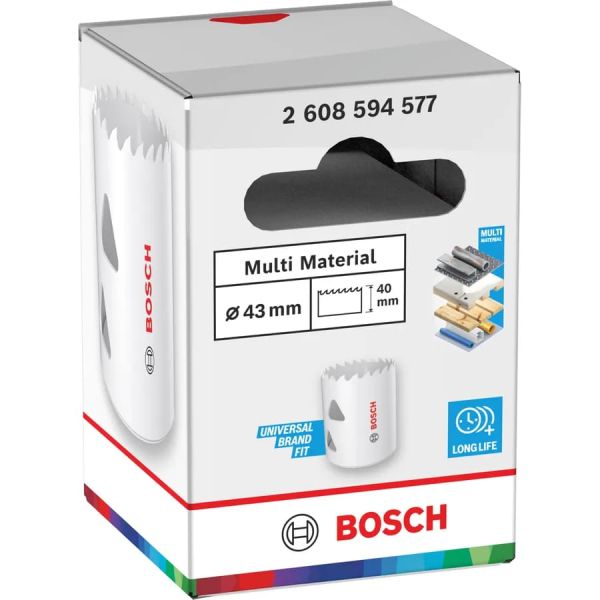 Коронка Bosch Multi Material Threaded 43х40 мм (2608594577)