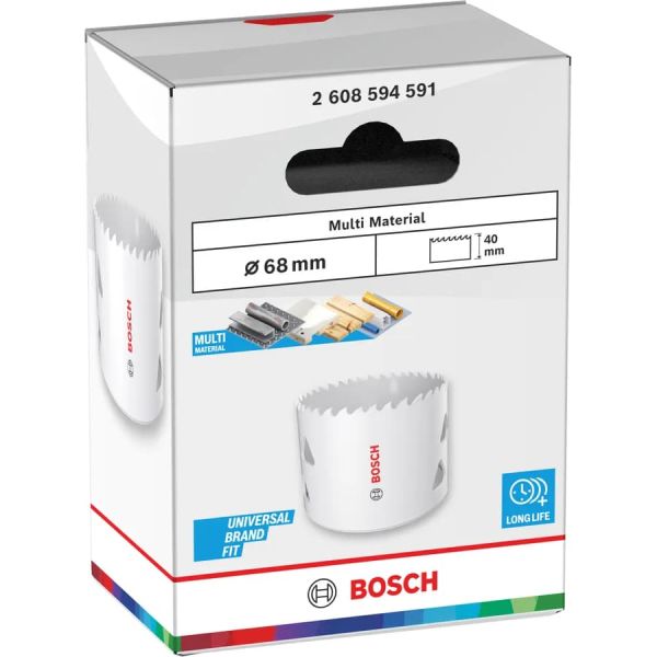 Коронка Bosch Multi Material Threaded 68х40 мм (2608594591)