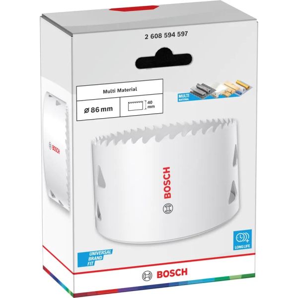 Коронка Bosch Multi Material Threaded 86х40 мм (2608594597)
