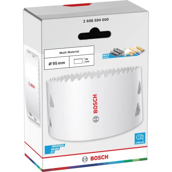 Коронка Bosch Multi Material Threaded 95х40 мм (2608594600)