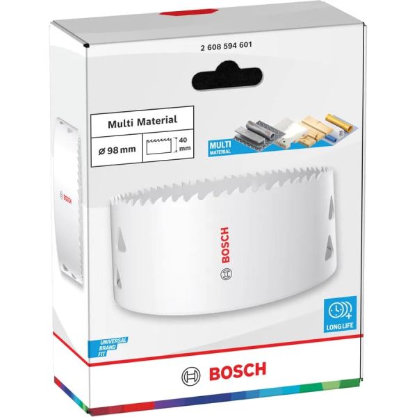 Коронка Bosch Multi Material Threaded 98х40 мм (2608594601)