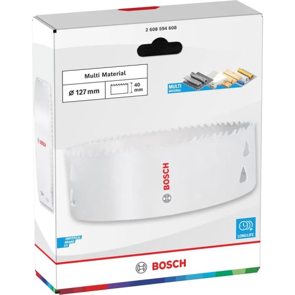 Коронка Bosch Multi Material Threaded 127х40 мм (2608594608)