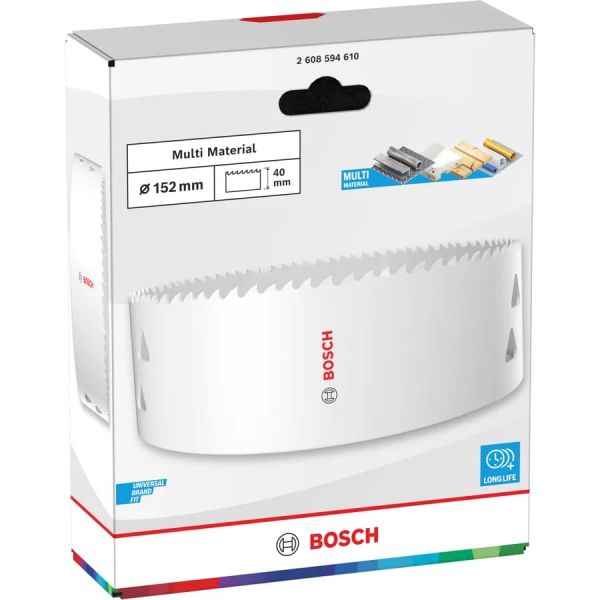 Коронка Bosch Multi Material Threaded 152х40 мм (2608594610)